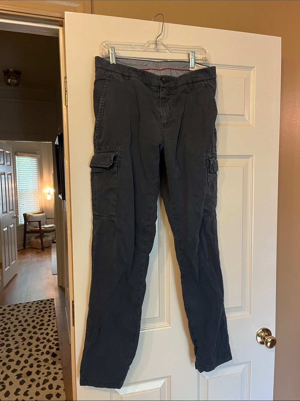 Brunello Cucinelli Men's Navy Cotton Chinos - Picture 2 of 3
